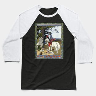 Prince Ivan, The Firebird and the Gray Wolf - Ivan Bilibin Baseball T-Shirt